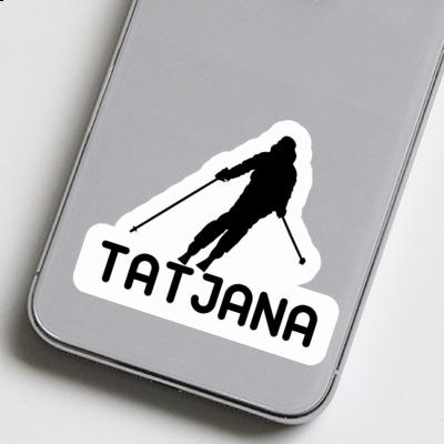 Sticker Skier Tatjana Gift package Image