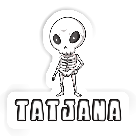 Sticker Tatjana Alien Laptop Image