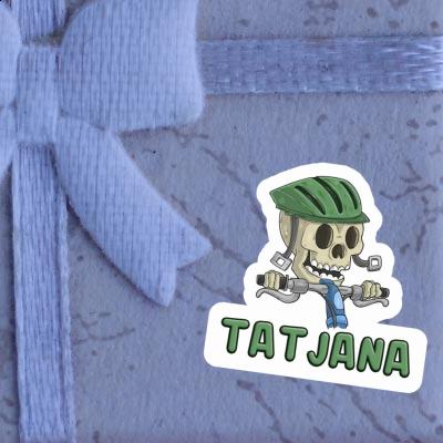 Tatjana Sticker Biker Laptop Image