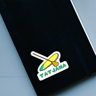 Tatjana Sticker Stand Up Paddle Laptop Image