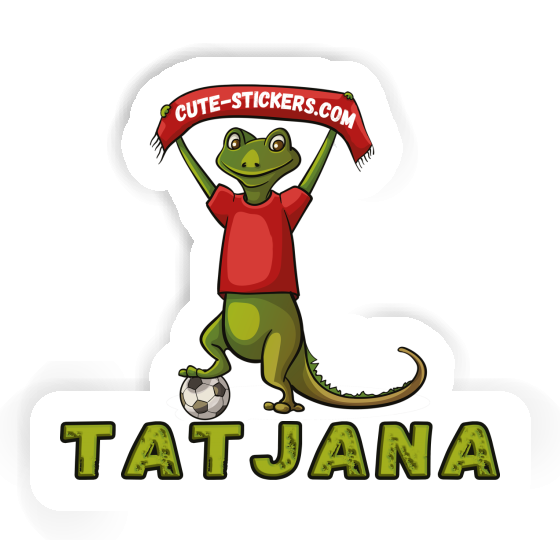 Tatjana Sticker Lizard Notebook Image