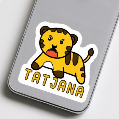 Sticker Tatjana Baby Tiger Image