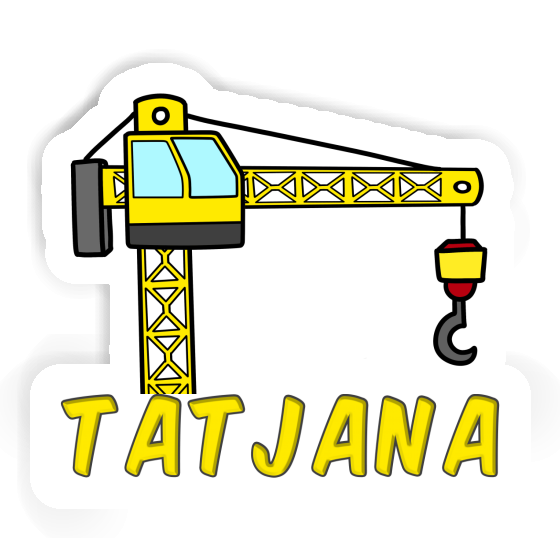 Tower Crane Sticker Tatjana Gift package Image