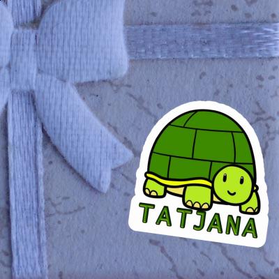 Tatjana Sticker Schildkröte Image