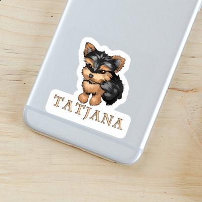 Autocollant Yorkshire Terrier Tatjana Laptop Image