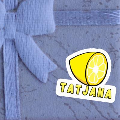 Citron Sticker Tatjana Notebook Image