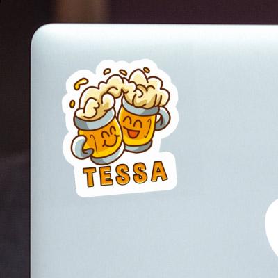 Tessa Autocollant Bière Notebook Image