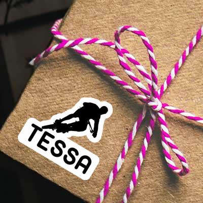 Vététiste Autocollant Tessa Laptop Image