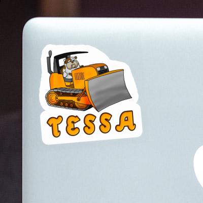 Aufkleber Bulldozer Tessa Image