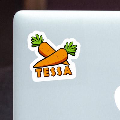 Aufkleber Karotte Tessa Notebook Image