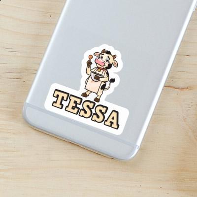 Autocollant Vache Tessa Image