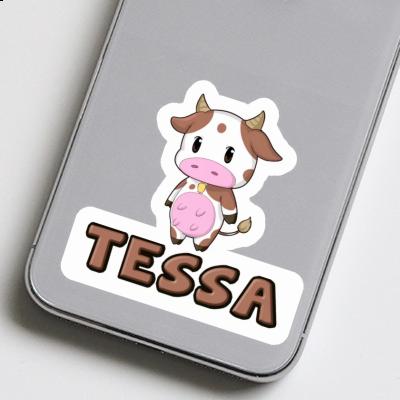 Sticker Tessa Cow Notebook Image