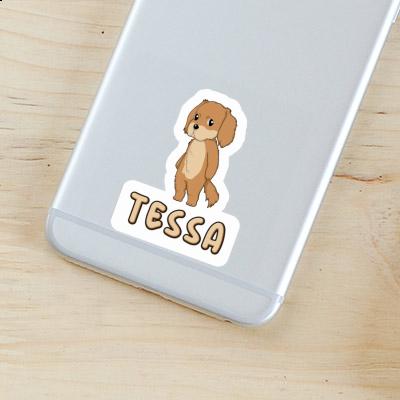 Sticker Hovawart Tessa Notebook Sticker Hovawart Tessa Gift package Image