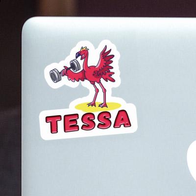Sticker Weight Lifter Tessa Gift package Image