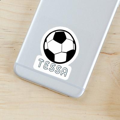 Autocollant Tessa Ballon de foot Laptop Image