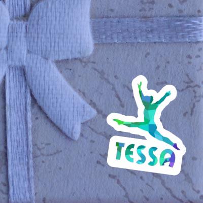 Gymnaste Autocollant Tessa Notebook Image