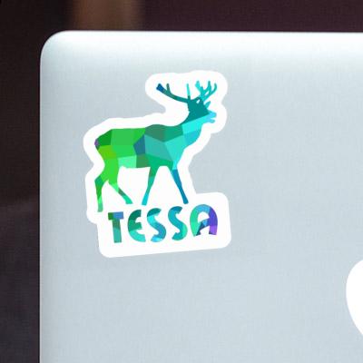 Cerf Autocollant Tessa Image