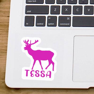 Tessa Sticker Deer Laptop Image