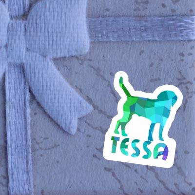 Sticker Dog Tessa Laptop Image