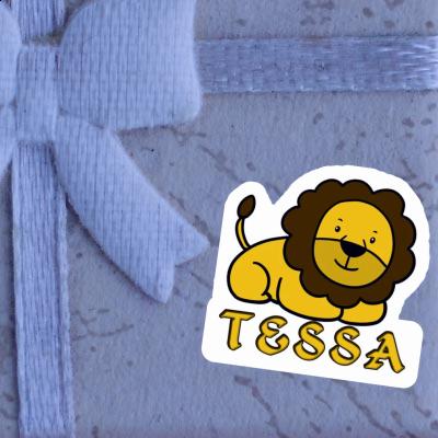 Aufkleber Tessa Löwe Gift package Image
