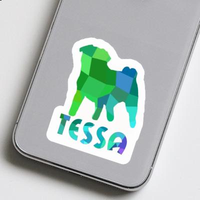 Mops Aufkleber Tessa Gift package Image