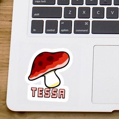 Aufkleber Pilz Tessa Notebook Image