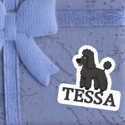 Autocollant Caniche Tessa Gift package Image