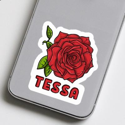 Sticker Tessa Rose blossom Image