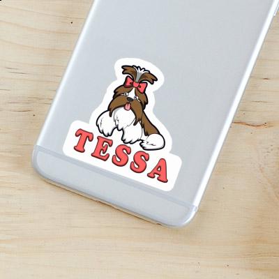 Autocollant Shih Tzu Tessa Image