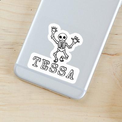 Autocollant Tessa Squelette Image