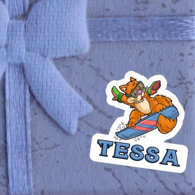 Boardeuse Autocollant Tessa Notebook Image