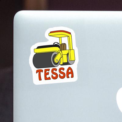 Autocollant Tessa Rouleau Laptop Image