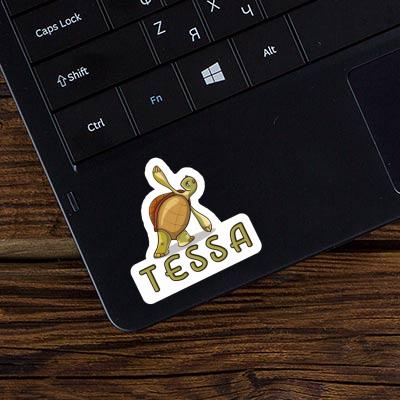 Schildkröte Sticker Tessa Notebook Image