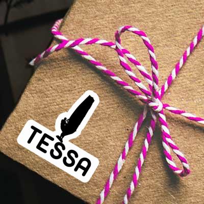 Aufkleber Windsurfer Tessa Laptop Image