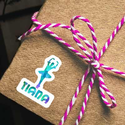 Ballerina Sticker Tiana Notebook Ballerina Sticker Tiana Gift package Image