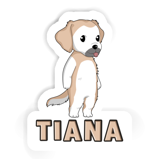 Autocollant Golden Retriever Tiana Notebook Autocollant Golden Retriever Tiana Notebook Image