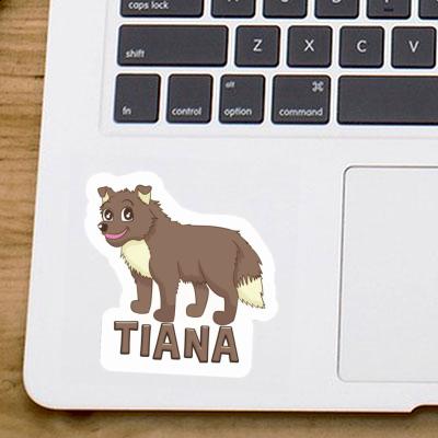 Sticker Tiana Dog Laptop Image