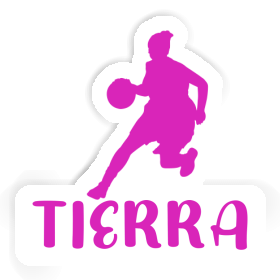 Sticker Tierra Basketballspielerin Image
