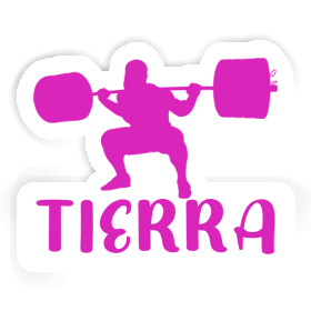 Weightlifter Sticker Tierra Image