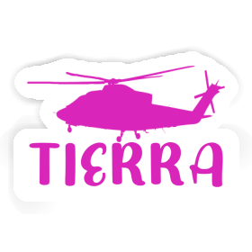 Tierra Aufkleber Helikopter Image