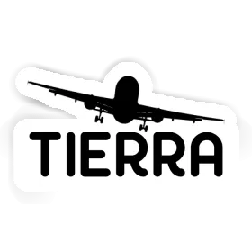 Aufkleber Flugzeug Tierra Image