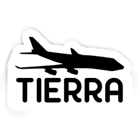Aufkleber Jumbo-Jet Tierra Image