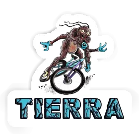 Tierra Autocollant Vététiste Image