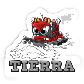 Sticker Snowcat Tierra Image