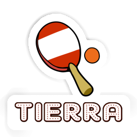 Aufkleber Tierra Tischtennisschläger Image