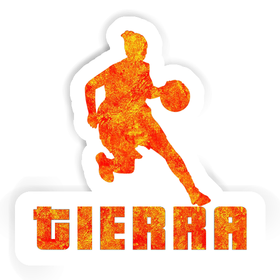Aufkleber Tierra Basketballspielerin Gift package Image