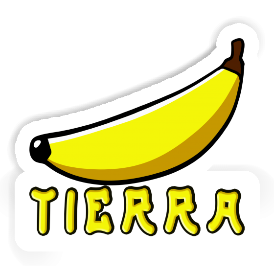 Aufkleber Tierra Banane Notebook Image