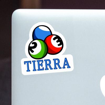 Sticker Tierra Billiard Ball Laptop Image