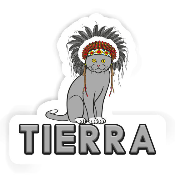 Aufkleber Indianerin Tierra Aufkleber Indianerin Tierra Image