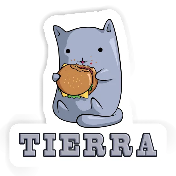 Sticker Hamburger Cat Tierra Sticker Hamburger Cat Tierra Image